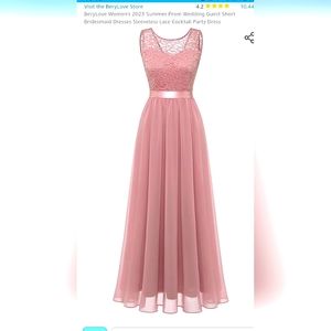 Blush Full Lenth gown